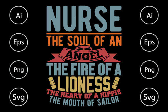 A Heart Nurse Typography Design for the Real World