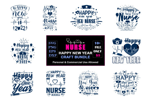 A Nurse New Year Design for Your Crafting Business