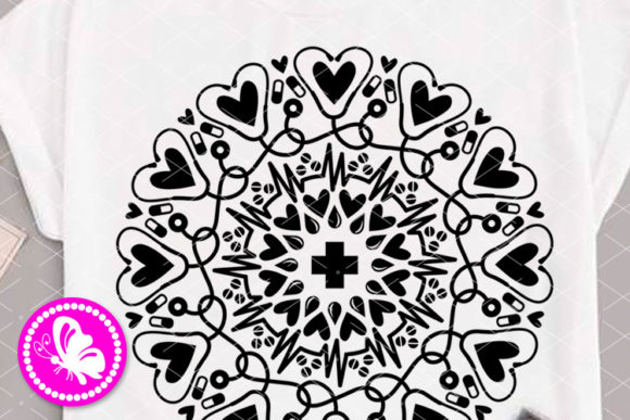 Mandala Nurse Phonendoscope Heart: A Professional Design Review